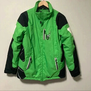Spyder ski jacket 18 size Women  M Men S